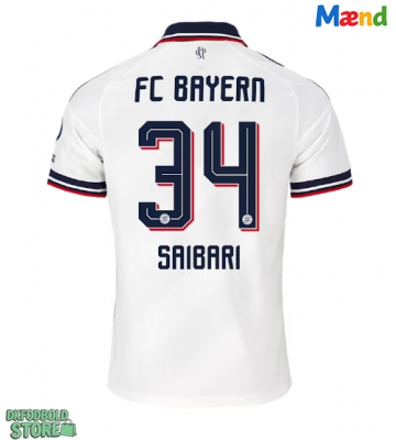 Bayern Munich Ismael Saibari #34 Replika Udebanetrøje 2026-27 Kortærmet